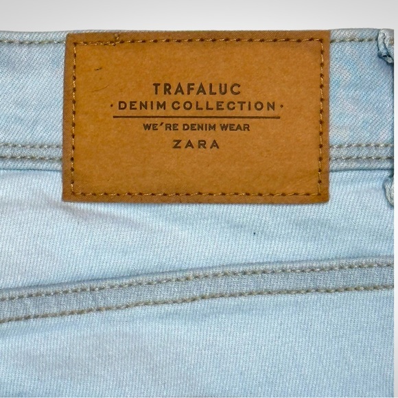ZARA Trafaluc Light Wash Skinny Jeans NWT - Picture 9 of 12